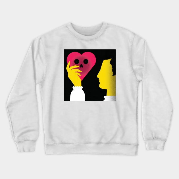 Hamlet love Crewneck Sweatshirt by Neil Webb | Illustrator